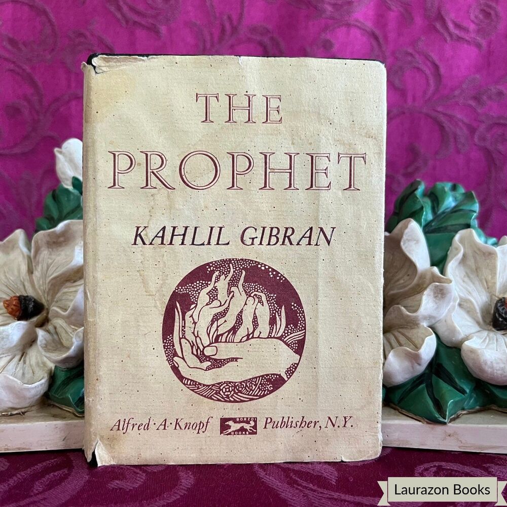 1979 The Prophet by Kahlil Gibran, Pocket Edition Vintage Book, Alfred A. Knopf